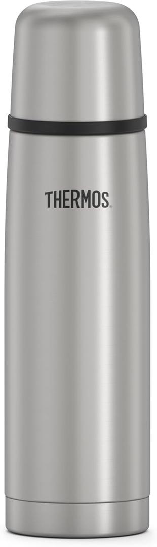 Thermos Vacuum Insulated 16 Ounce Compact Stainless Steel Beverage Bottle