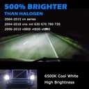LED Bulbs for Volvo VN VNL 630 670 730 780 VT 800 830 880, Replacement LED Fog Lights 9005 H11 500% Brightness 6500K White, 4-Pack