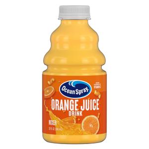 Ocean Spray Orange Juice Drink, 32 oz Bottle (EXP 08/16/26)