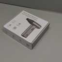 Metal Electric Compressed Air Duster, 300000RPM High Speed Rechargeable Air Blower&Pump for Leaf Blower with Digital Display, 4-Speed Modes-Brushless Motor Mini PC Dust Cleaner with Light(Grey)