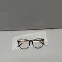 Gaoye Blue Light Blocking Glasses, Retro Round Eyewear Frame Anti Eyestrain Computer Glasses for Women Men (Tea Leopard/Transparent Lens)