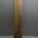 Ralbay 46inch Matte Black Vanity Lights 7 Lights Dimmable 5 Color Temperature Acrylic Modern LED Black Vanity Lighting for Bathroom