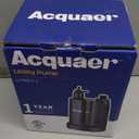 Acquaer Submersible Water Pump 1/6 HP Sump Pump Thermoplastic Utility Pump Small Electric Water Pump 1750GPH Water Remove for Basement Hot Tubs Garden Pool Cover Draining with 10 ft Cord