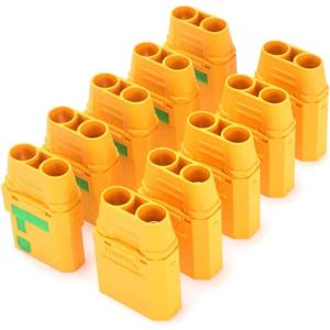 5 Pairs Amass XT90S XT90-S XT90 Connector Anti-Spark Male Female Motor Adapter for Battery ESC and Charger Lead for RC Car Truck