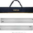 POWERTEC 110" Track Saw Guide Rail Connector Set with Protective Bag for DeWalt Track Saws | Includes 2x55" Aluminum Extruded Guide Rails and (1) Guide Rail Connector for Woodworking Projects (71961)
