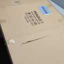 JuhaiArt White Banana Leaf Prints Bedroom Blue Canvas Art Botanical Gold Wall Artwork for Living Room Office 29" x 59"