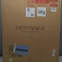 PERFNIQUE Irregular Wall Mirror Asymmetrical Mirror, 32''x24'' Gold Mirror for Bathroom Bedroom Living Room Entryway, Decorative Modern Boho Decor, Wall Mouted(Gold, 32''x24'')