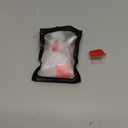 Tapestry Hangers Spring Clips with Adhesive, Wall & Poster Clips (8 Pack, Clear)