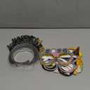 Yunsailing 36 Pieces New Years Eve Party Supplies 2026 Glasses Black Silver and Gold Headbands for Happy New Years Eve Party Decorations Accessories