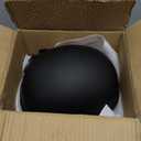 Motorcycle Half Helmet, DOT Approved Adult Men Women Retro Open Face Helmets, Helmet for Adults, Half Shell Helmet 
(Matte Black, Medium)
