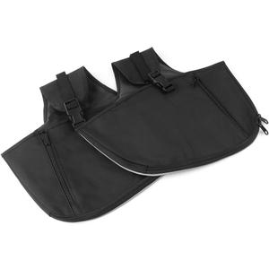 Newsmarts Motorcycle Highway Crash Bar Cover Soft Lowers Chaps Leg Warmer Bag Multifunctional Storage Bag for Harley Touring for Road King Trike