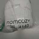 Momcozy Baby Wrap Carrier, Easy to Wear Infant Carrier Slings, Lightweight Hands Free Baby Sling, Adjustable Baby Carriers for Newborn to Toddler 8-35 lbs, Black