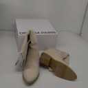 DREAM PAIRS Womens Cowboy Knee High Boots Comfortable Pull On Side Zipper Chunky Heel Embroidered Western Cowgirl Boots Retro Tall Boot 8