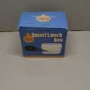 Cordless Electric Lunch Box for Adults20000mAh Rechargeable Heated Lunch Box with Self Heating & 1.2L Portable Food Warmer for Work Travel Car(Gray-Green)