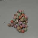 Boao 2 Pieces Wool Felt Ball Garland Colorful Pom Pom Garland Handmade 6.5 Feet Long 24 Balls Felt Banner for Wall Christmas Tree Decoration (Boho Colors)