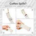 8 Pack Stretchy Solo Loop Band Compatible with Apple Watch Bands for Women Men 40mm 38mm 41mm 42mm 44mm 45mm 46mm 49mm, Nylon Braided Strap for iWatch Series 11 10 9 8 7 6 SE 5 4 3 Ultra 3 Ultra 2 (Black/Starlight/Pink/Cactus/Milk Tea/Smoke Violet/Blue Gray/Wine)