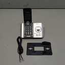 VTech CS6529 1-Handset Cordless Phone with Answering Machine, Caller ID/Call Waiting, DECT 6.0 Expandable, Handset Speakerphone, Silver/Black