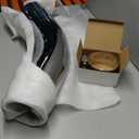 Elbow Exhaust Tip, 5 Inch Chrome Diesel Exhaust Tip with a Clamp, 5 to 6 Inch Exhaust Elbow Tip for Pick-up trucks