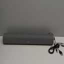 SOULION R50 Bluetooth Computer Speakers, 3.5mm PC Sound Bar for Desktop Monitor, Wired USB Powered & Colorful LED Lights with Switch Button, Surround Sound Soundbar PC Spearkers for Computer (Dark Grey)