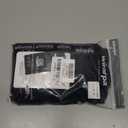 wirarpa Men's Underwear Modal Microfiber Briefs No Fly Covered Waistband Silky Touch Underpants 4 Pack (Large, Black)