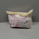 2 Packs Ivory Spandex Table Clothes for 4 Foot Rectangle Table, Spandex Table Covers 4FT Stretch Table Skirts Rectangle Tables Wrinkle Free Fitted Table Cover for Event, Wedding, Banquet & Parties