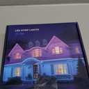 Fussion Outdoor LED Strip Lights Waterproof 100FT (2 Rolls of 50ft) IP67 LED Light Strips with Remote, RGB Color Changing Christmas House Rope Lighting for Outside