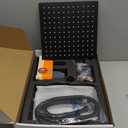 Matte Black Shower Faucet Set with Tub Spout 10 Inch, Shower Head and Handle with 2 Hooks, Tub and Shower Faucet Combo, Rain Shower and Handheld Shower System Square Wall Mount for Bathroom