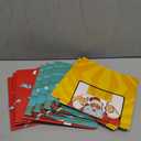 easykart labels 12 PCs Christmas Bakery Cookie Gift Box (8.75" x 5.75" x 2.75") in 3 Designs, Colorful Patterns with Window for Pastries, Cupcakes, Cookies, Brownies, Donuts, and Gift-Giving (Assorted Colors)