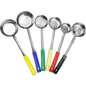 Darware Portion Control Serving Spoons (6-Piece Ladle Set); w 1/4 Cup, 1/2 Cup, 3/4 Cup & 1 Cup (2, 4, 6, 8 oz) & 1/2 & 1 Cup Utensils/Spoodles