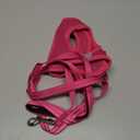 rabbitgoo Dog Harness Small Sized and Leash Set, Step in Soft Light Puppy Vest, Breathable Mesh Pet Harness, Reflective for Safe Easy Walking, Rose Red XS