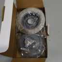 Sink Drain Strainer - Sink Stopper, 3 in 1 Kitchen Stainless Steel Drain Plug with Anti-Clog Basket, Pop-Up Cover Fits Standard 3-1/2 Openings for Double Bowl Kitchen Sinks (Silver)