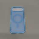 SUPFINE Magnetic for iPhone Air Case (Compatible with MagSafe)(Military Grade Drop Protection) Slim Translucent Matte Shockproof with Anti-Fingerprint Phone Cover for 17 Air,Light Blue