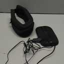 Qwnccet Heated Neck Brace Cervical Collar - Neck Support Brace with Heating Pad, Soft Foam Wraps Keep Vertebrae Stable and Aligned for Relief of Cervical Spine Pressure for Women & Men Black (M Size)