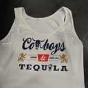 Womens Cowboys Tequila The Legend & Since 1873 Shirt Short Sleeve Cotton Ribbed Workout Shirts Crop Tops