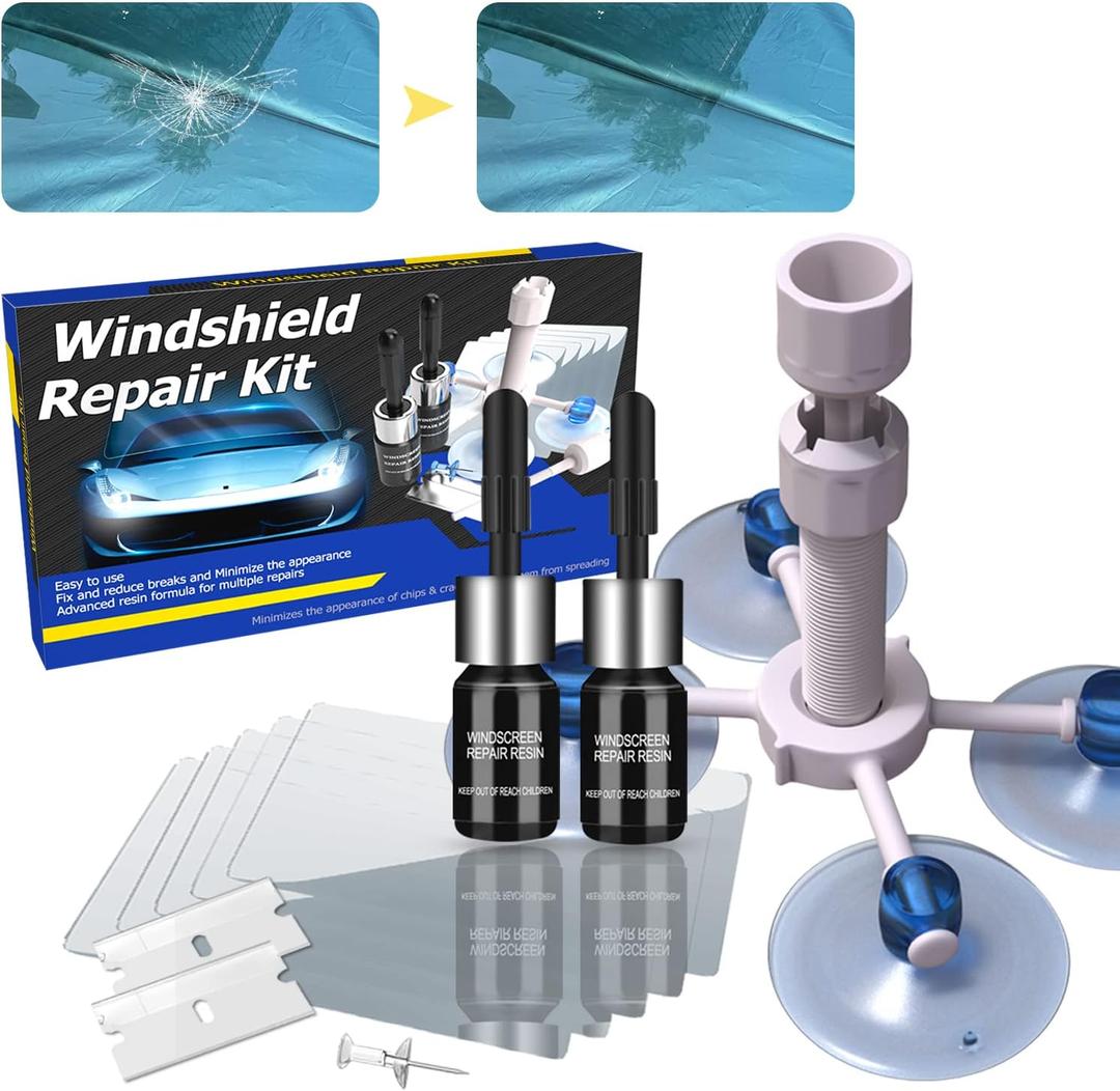 Brennenstuhl Windshield Repair Kit, 2 Pack EFEVV