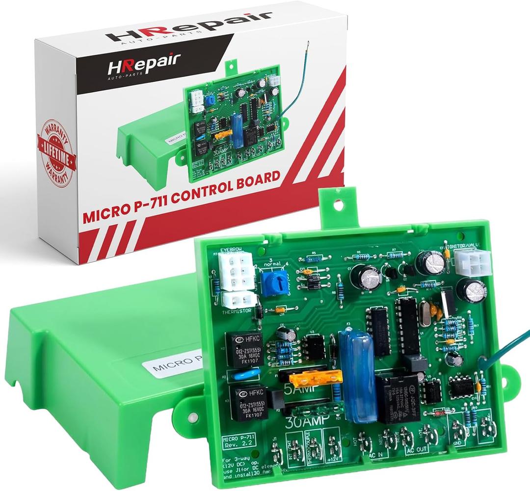 Micro P-711 Control Board Replacement Dometic Control Board fits for Dometic 2 Or 3 Way RV Parts Control Circuit Board