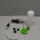 Styever Soap Dispenser for Kitchen Sink with Pump -16oz Bottle Built in Countertop Dish soap Dispenser with 4 Inch Spout- Oil Rubbed Bronze Sink Soap Dispenser Extension Kit with 47 Inch Tube (Stainless Steel)