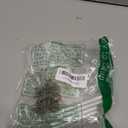 4 Pack - 6 inch White Hidden L Shelf Bracket (1/5 Inch Thicked) Iron Floating Shelf Brackets Rustic Industrial Metal Brackets for Shelf Support