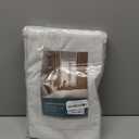 Natural Linen Blackout Curtains 84 inch Long 2 Panels Set for Bedroom Back Tab Thermal Insulated 100% Black Out Drapes Pinch Pleated Hooks Room Darkening Window Curtain for Living Room, 42 x 84 Inch