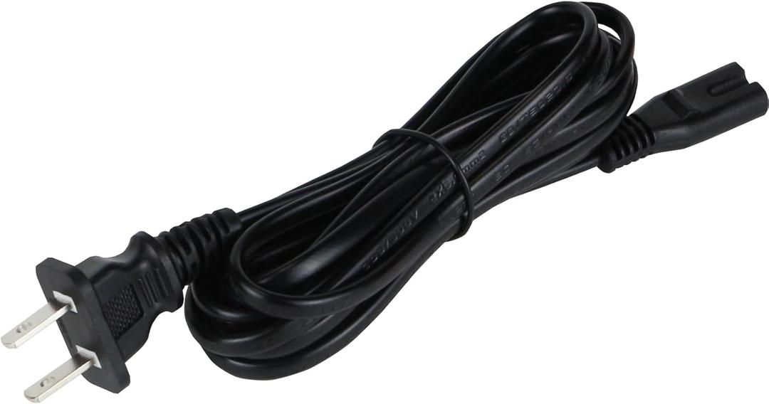 9.8 Feet Power Cord Replacement for Lift Chair or Power Recliner, 2 Prong AC Power Cord Great for Okin, Limoss, Pride, Golden, Lazboy, Berkline etc.