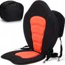 Vinsot Kayak Seat Cushion Universal Paddle Board Seat with Back Support Adjustable Non Slip Boat Chair Seats with 4 Straps and Storage Bag for Kayak Boat Sup Canoe