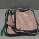 BAGSMART Compression Packing Cubes, 6 Set/4 Set/2 Set Travel Packing Cubes for Carry on Suitcases, Compression Suitcase Organizers Bag Set & Travel Cubes for Luggage, Lightweight Packing Organizers