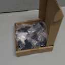 BLCCLOY 8Pcs 2020 Aluminum Extrusion T Slot Corner Bracket 20 Series Extruded Hardware 3 Way Tri Connector with Set Screw for 20/20 2040 T V Slot Black Aluminum Profile Frame Fitting