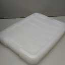 IRIS USA 32 Qt Stackable Plastic Storage Bins with Lids, 4 Pack - BPA-Free, Made in USA - See-Through Organizing Solution, Latches, Durable Nestable Containers, Secure Pull Handle - Clear