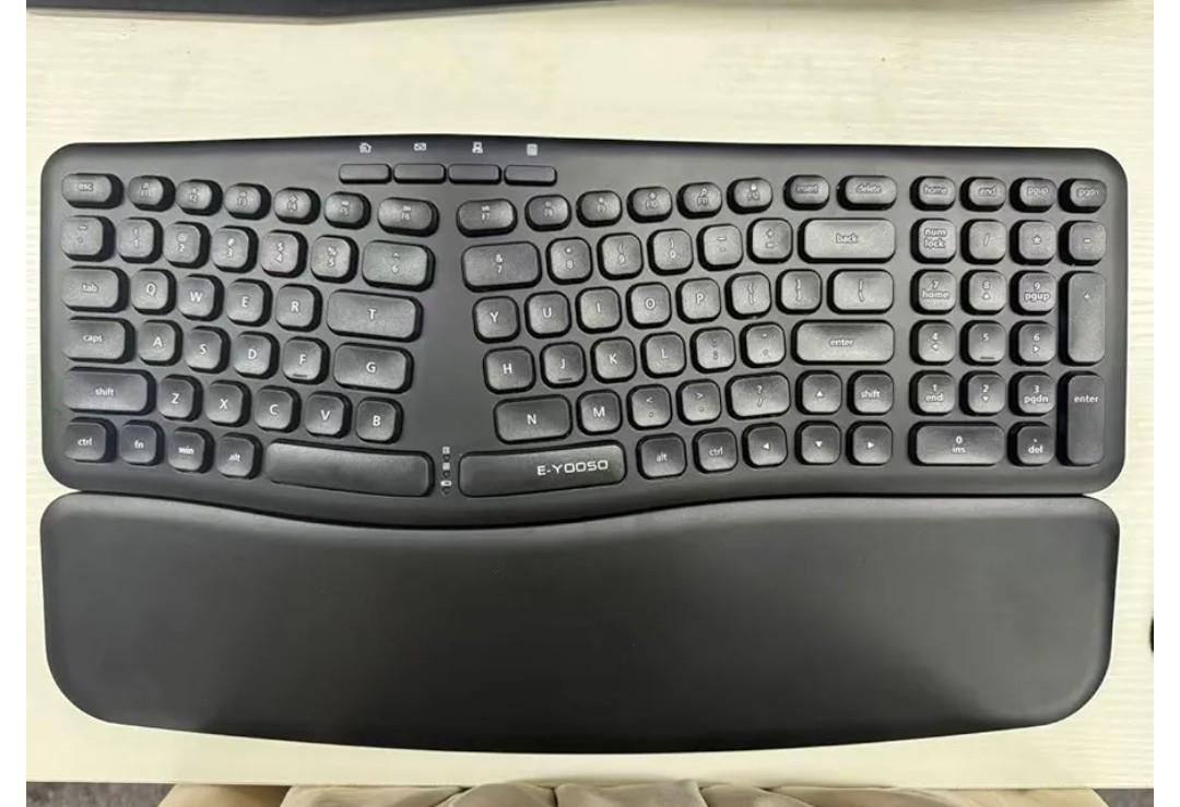 E-YOOSO Ergonomic Wireless Keyboard