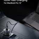 USB-C Car Charger for iPhone 17, 167.5W Max 3-Port Type-C Fast Charging Cigarette Lighter,Charger Adapter for iPhone 17/16/15/14/13,Samsung S24/S23/S22,Pixel,iPad Air,AirPods,Android