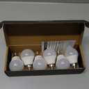 Ceiling Fan Light Bulb E12 LED Bulb 4000K Natural Daylight Candelabra LED bulb 60 Watt Equivalent Hansang Chandelier Light Bulbs A15 Shape Candelabra Base for Ceiling Lights,600LM, Non-Dimmable 6 Pack (6 Count (Pack of 1), Natrual Daylight 4000k)