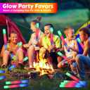OLUPP 70 PCS LED Foam Glow Sticks Bulk, Glow in the Dark Party Supplies with 3 Modes Colorful Flashing, Foam Light Up Sticks for Wedding,Birthday,Neon Party,Carnival,Concert,New Year