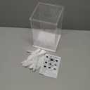 Clear Acrylic Plastic Display Case Clear Plastic With White Base