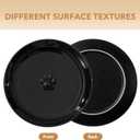 Havniva Elevated Cat Bowls, Ceramic Cat Food Bowl Whisker Friendly Cat Dishes, Kitten Food & Water Bowl with Two Heights Stand, Anti-Slip Raised Cat Food Plates